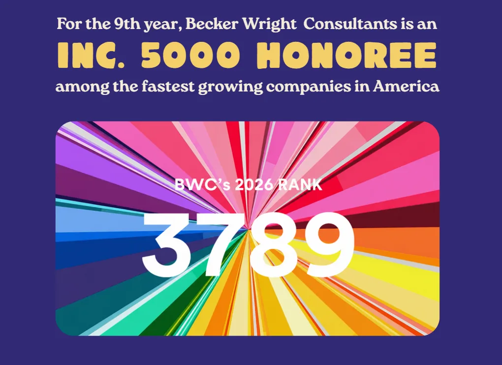 BWC ranks #3,789 on the 2026 Inc. 5000 list of fastest growing companies in America